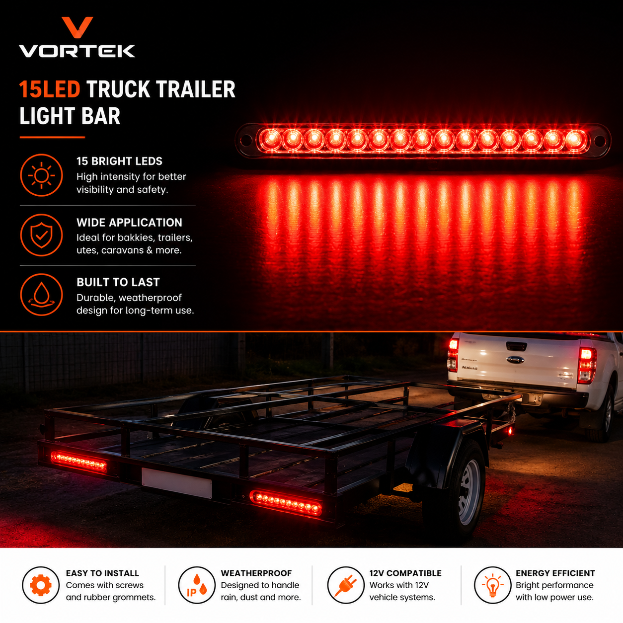Vortek Exterior LED Marker Light Strip