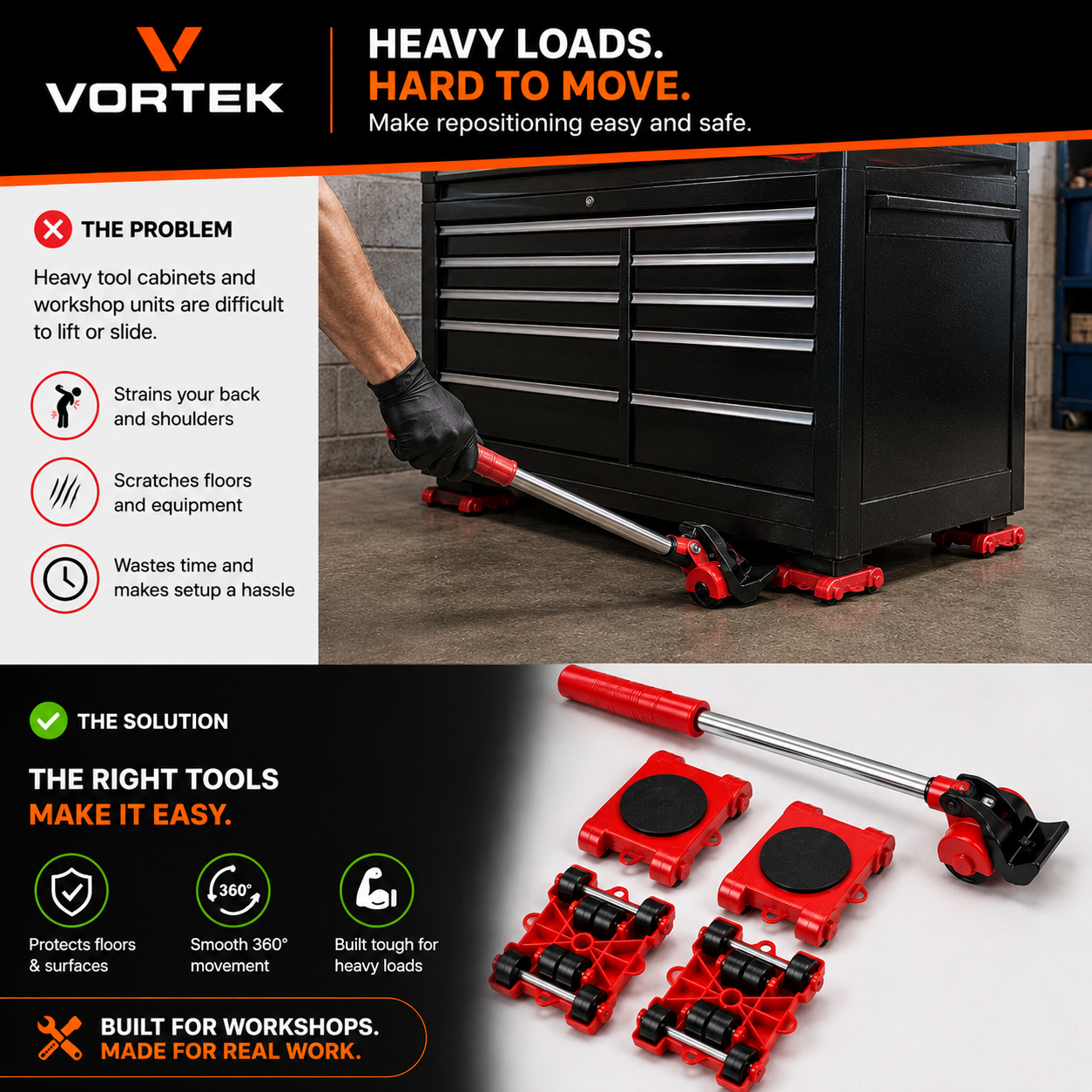 Vortek Cargo Moving & Securing Kit