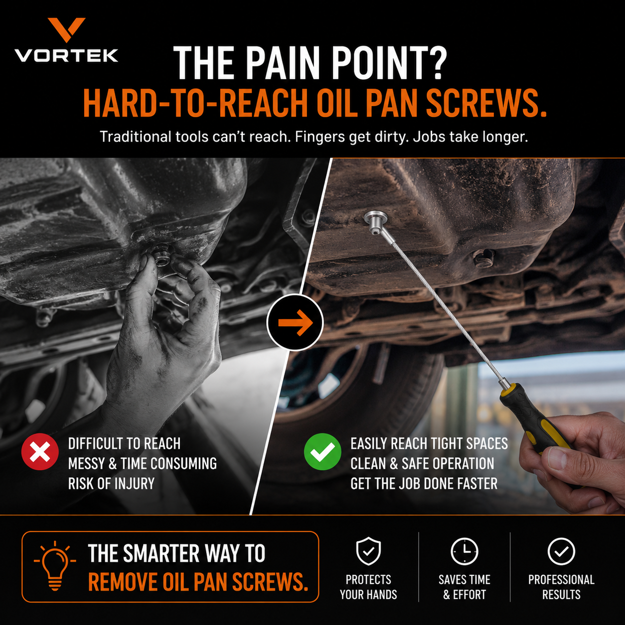 Vortek Magnetic Oil Drain Plug Magnet