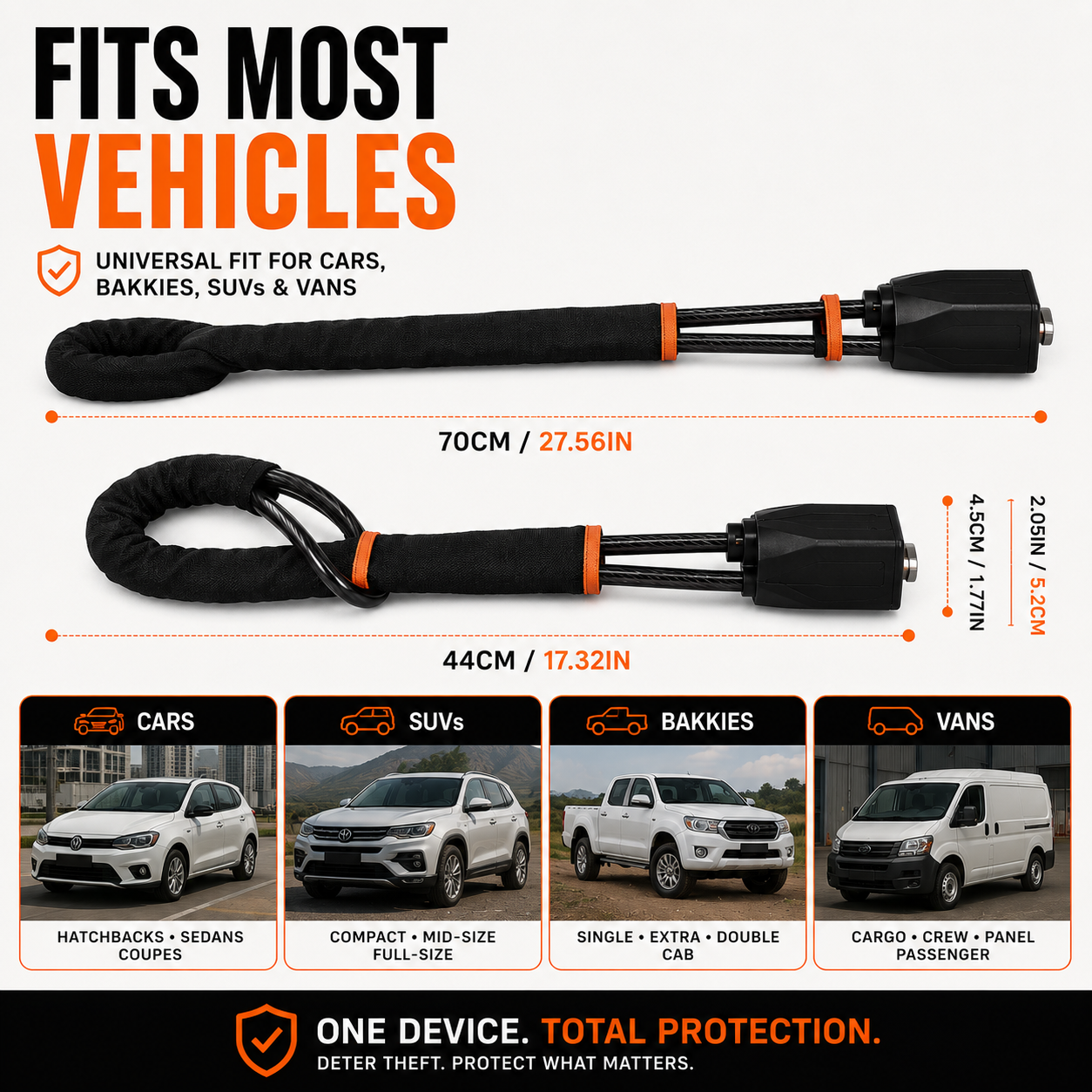 Vortek Steering Wheel Lock