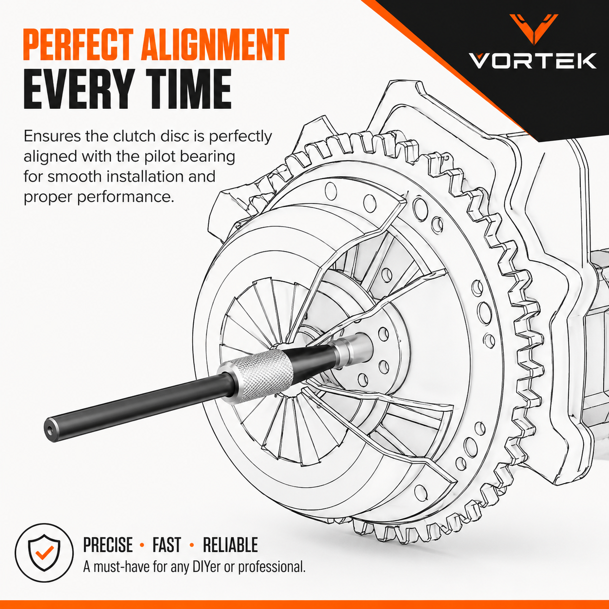 Vortek Clutch Alignment Tool