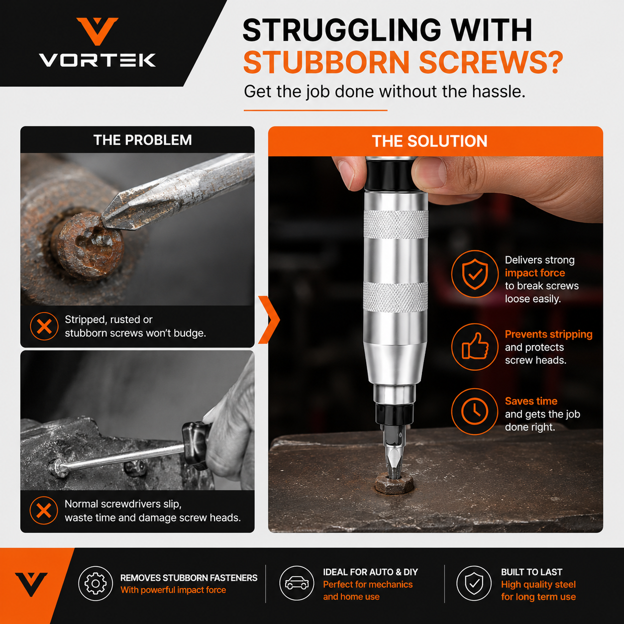 Vortek Impact Screwdriver