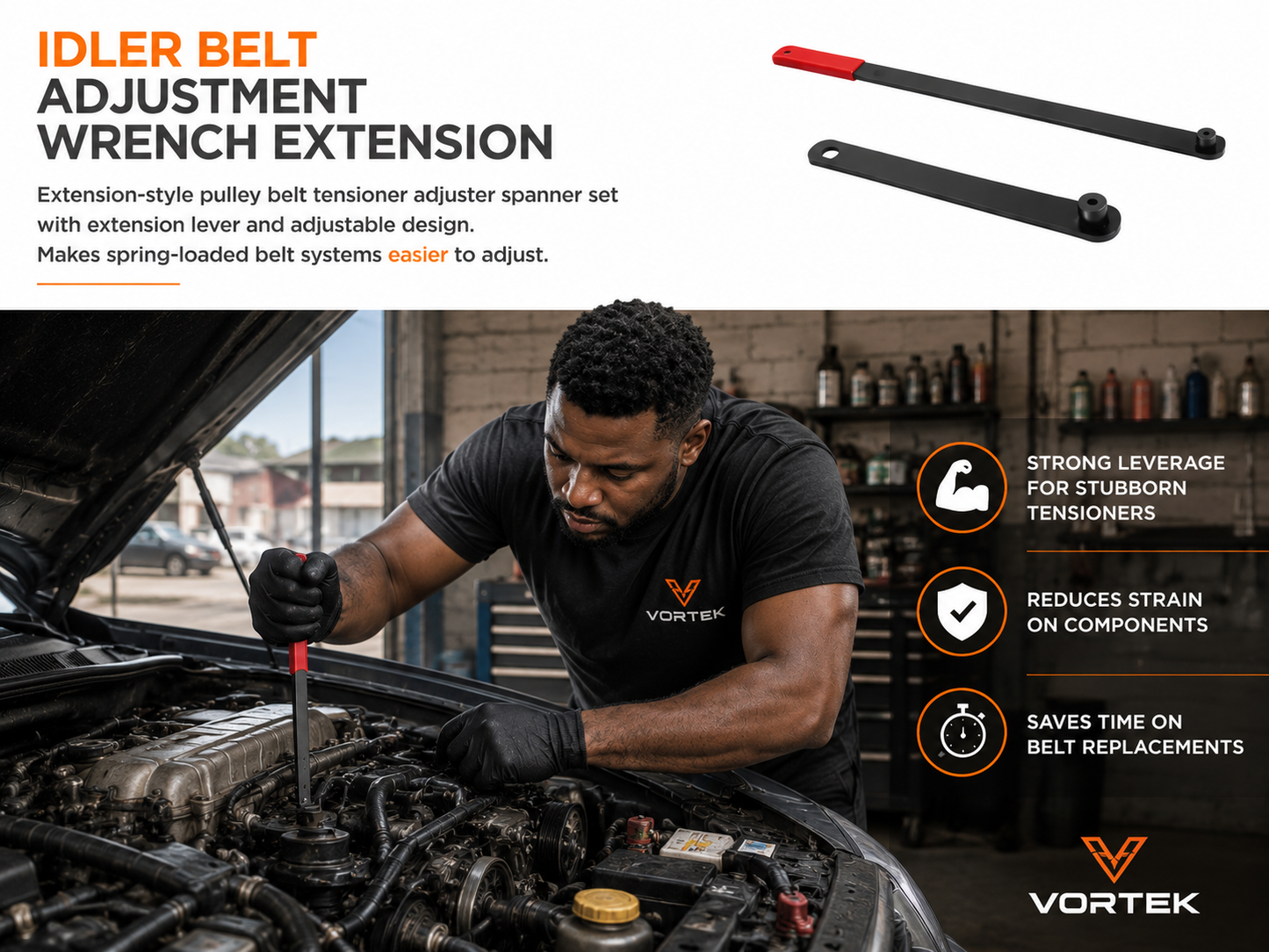 Vortek Serpentine Belt Kit