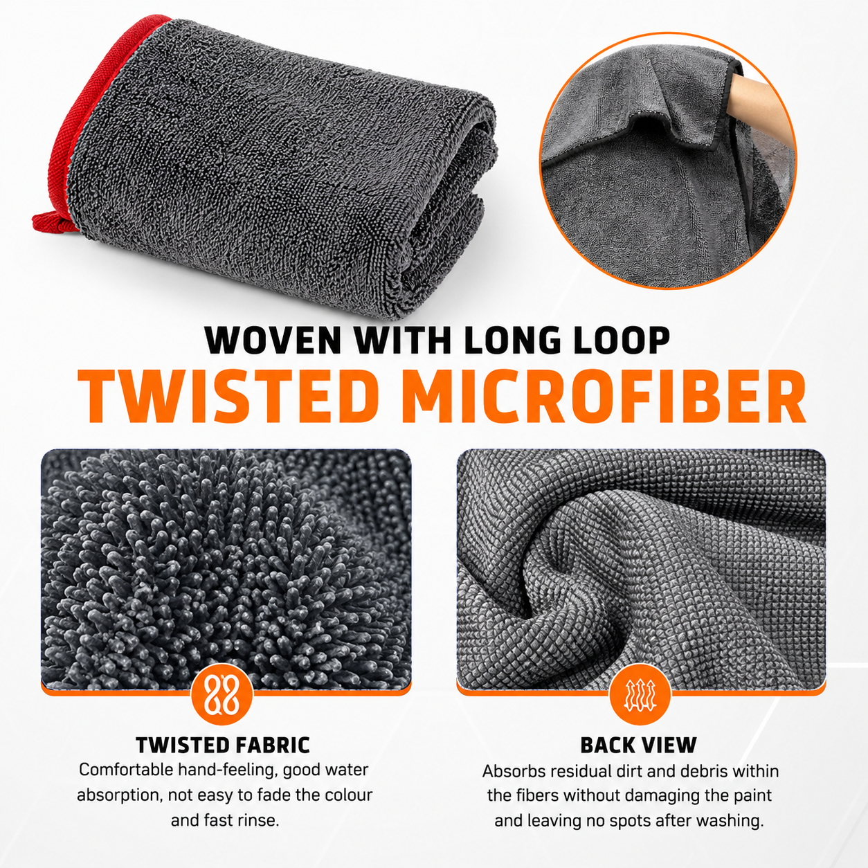 Vortek Microfiber Drying Towel