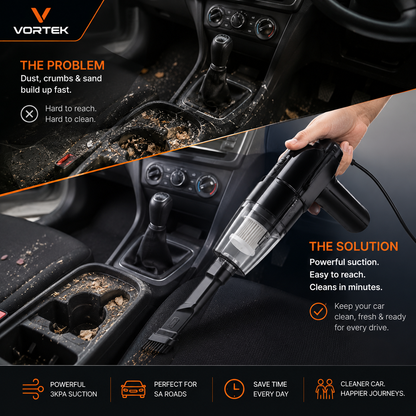 Vortek Portable Car Vacuum