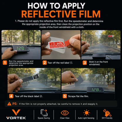 Vortek Digital Head-Up Display