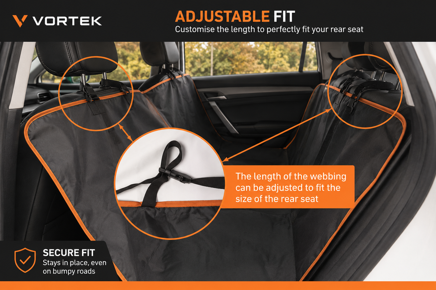 Vortek Waterproof Pet Seat Cover