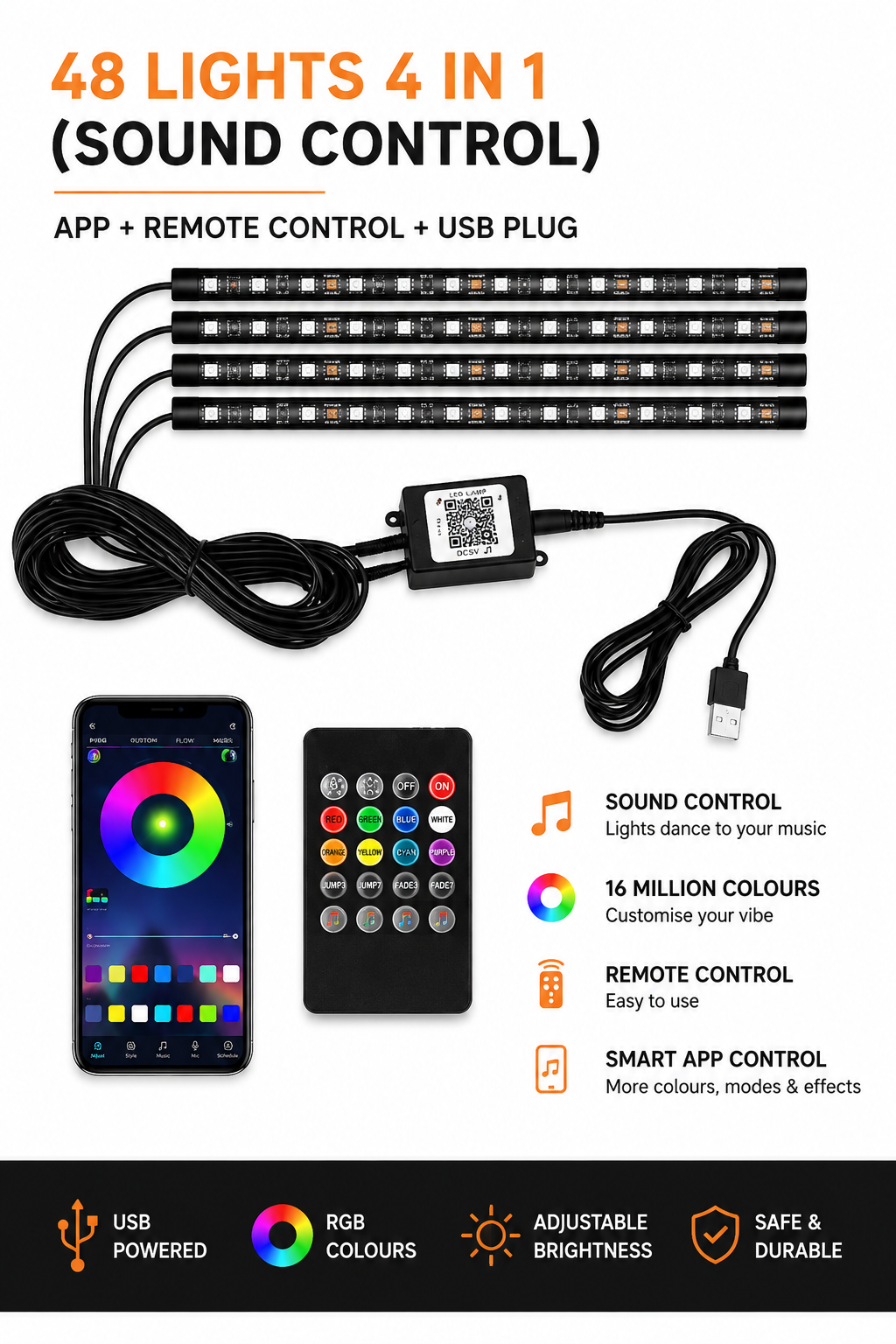 Vortek Ambient Interior Lighting Kit