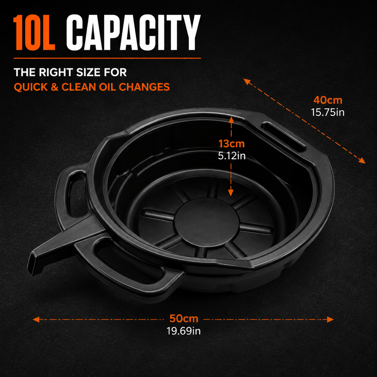Vortek Oil Drain Pan
