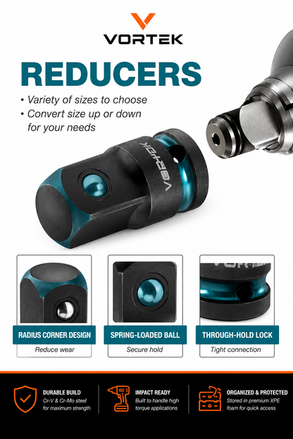 Vortek Impact Socket Adapter Set