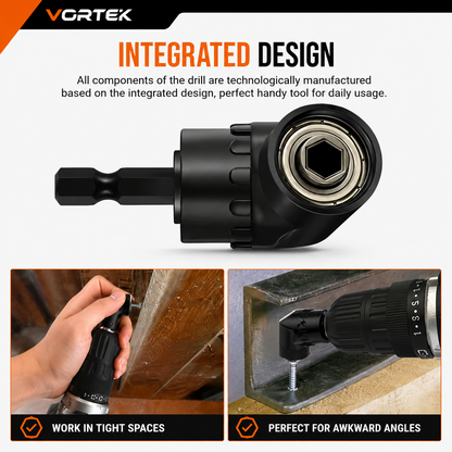 Vortek Right Angle Drill Attachment Set