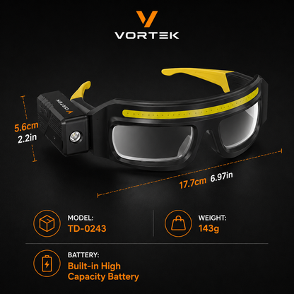 Vortek LED Work Glasses
