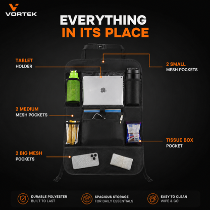 Vortek Backseat Organiser