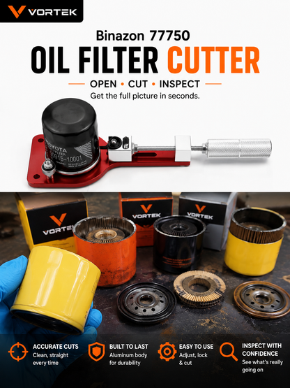 Vortek Oil Filter Cutter