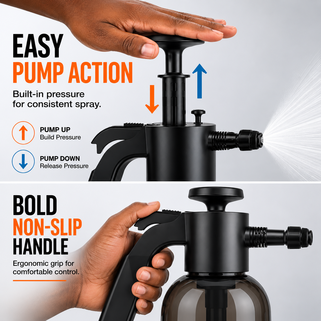 Vortek 2L Hand Pump Foam Sprayer