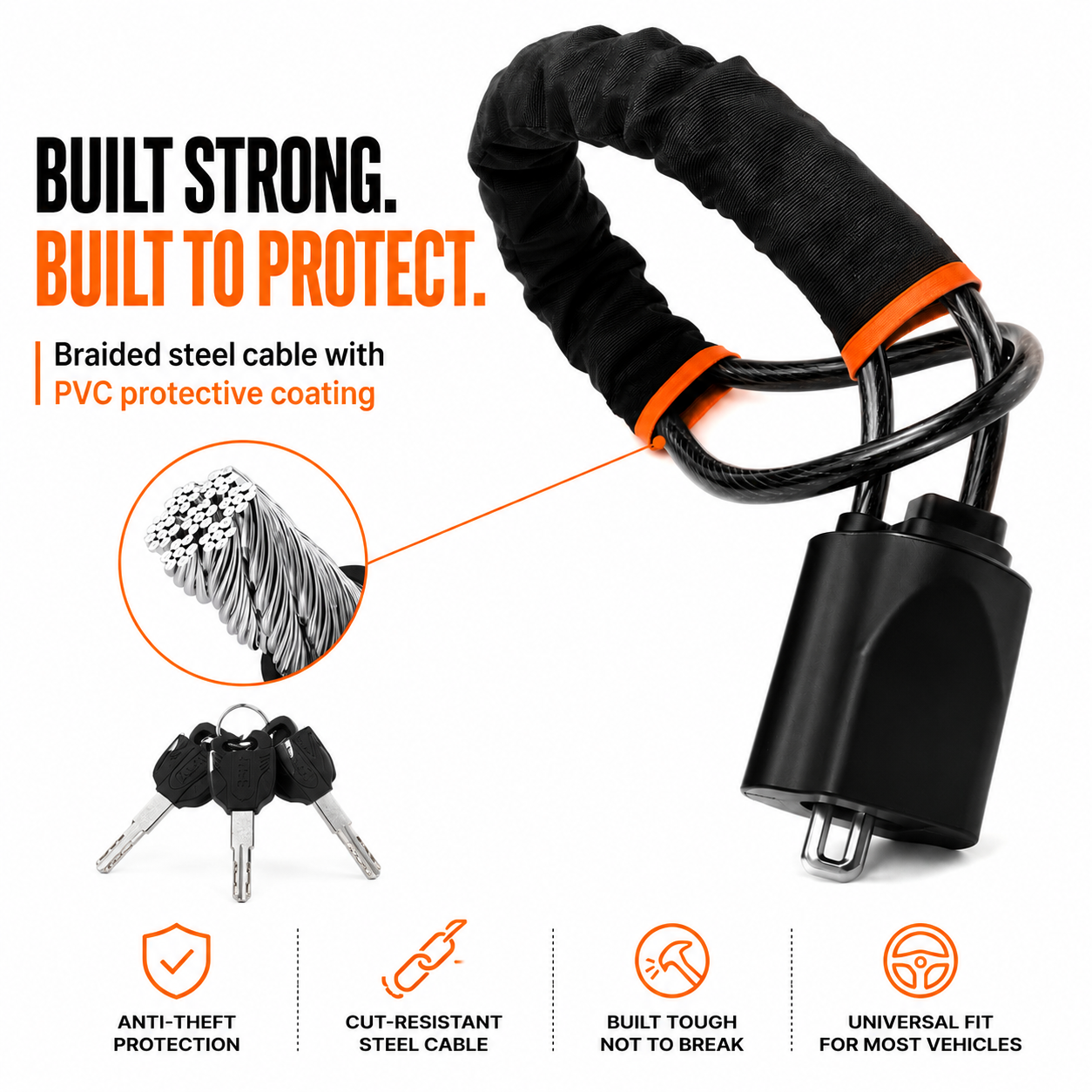 Vortek Steering Wheel Lock