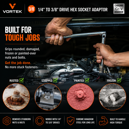 Vortek Damaged Nut Extractor Kit