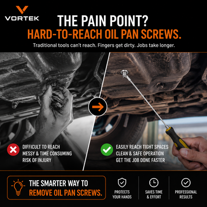 Vortek Magnetic Oil Drain Plug Magnet