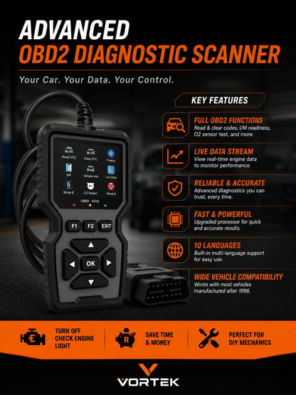 Vortek OBD2 Scanner