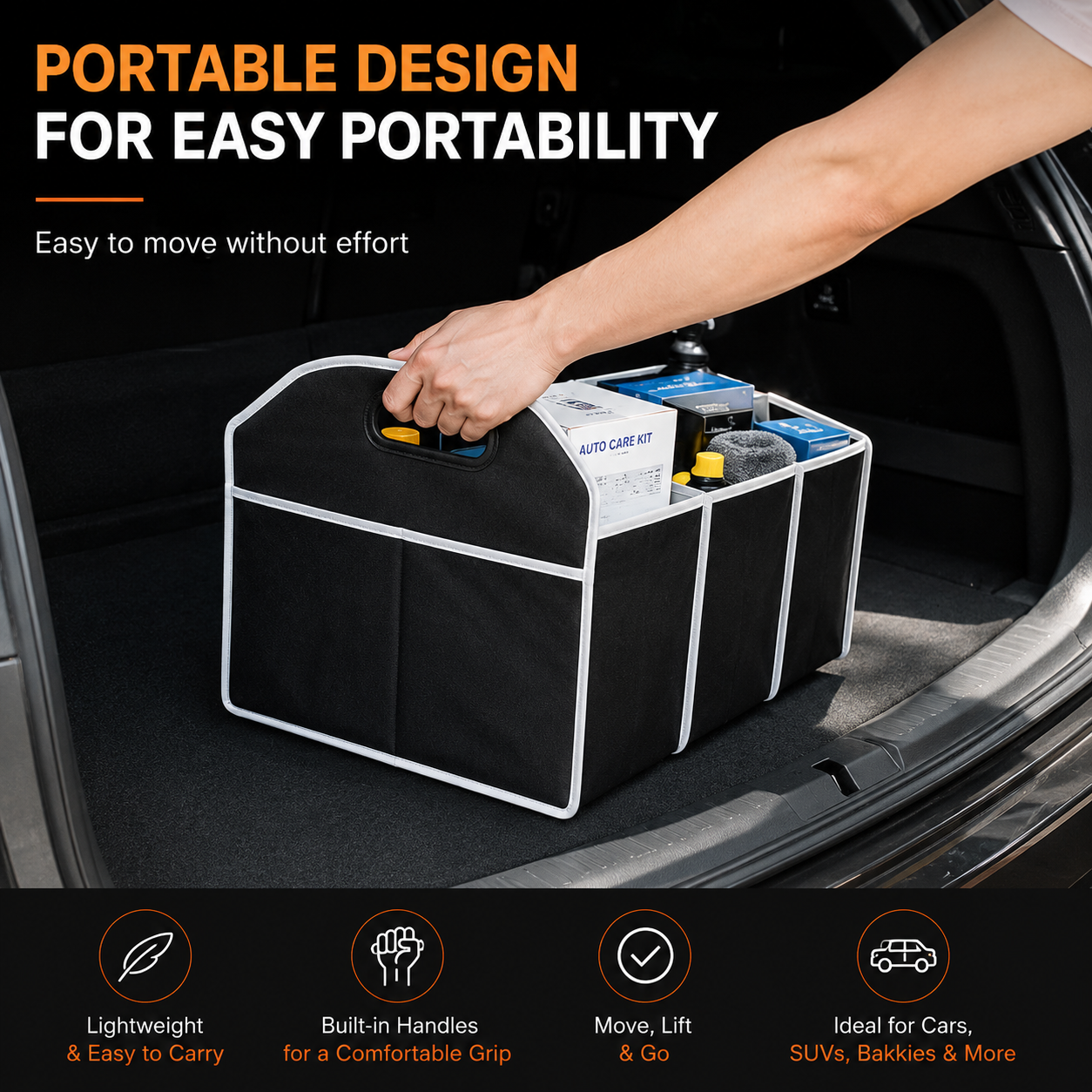Vortek Car Boot Organiser