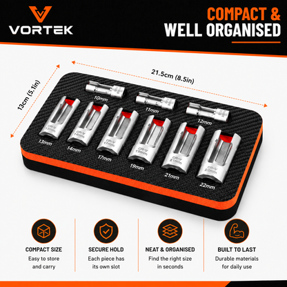 Vortek Oxygen Sensor Socket Set