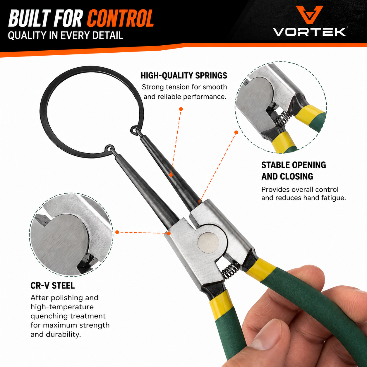 Vortek Snap Ring Pliers Set