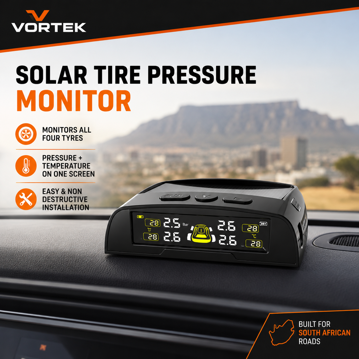 Vortek Tyre Pressure Monitor