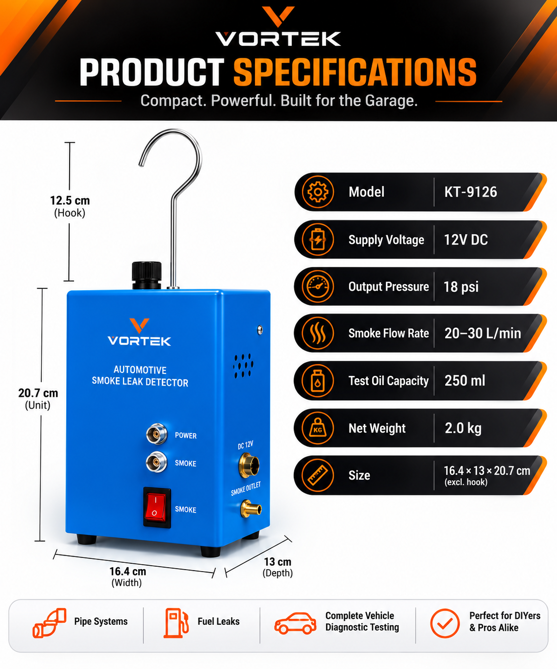 Vortek Smoke Detector