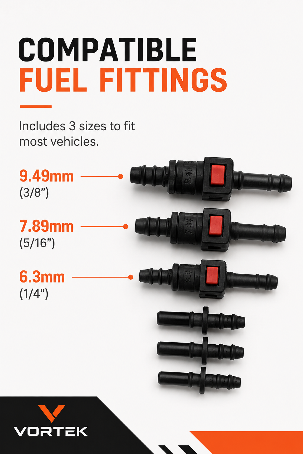 Vortek Fuel Pressure Test Kit