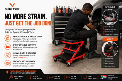 Vortek Rolling Mechanic Creeper Seat