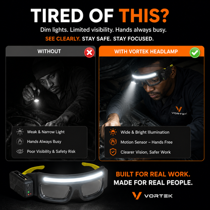 Vortek LED Work Glasses