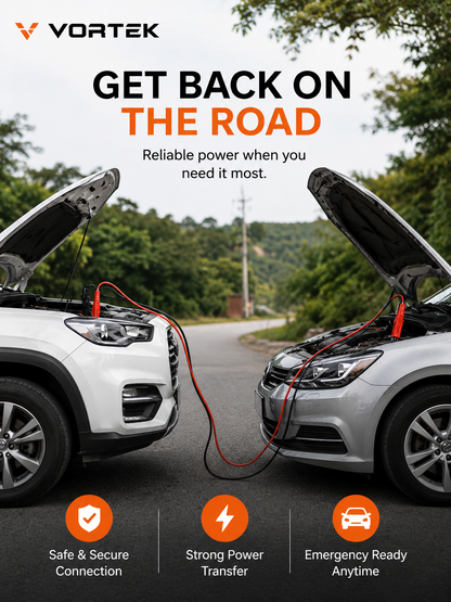 Vortek Heavy-Duty Jumper Cables