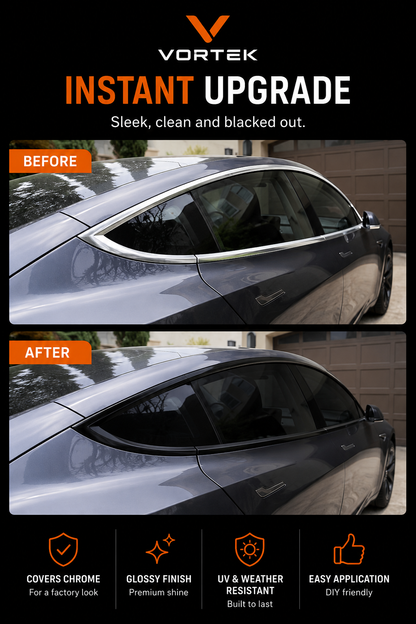 Vortek Automotive Blackout Trim Tape