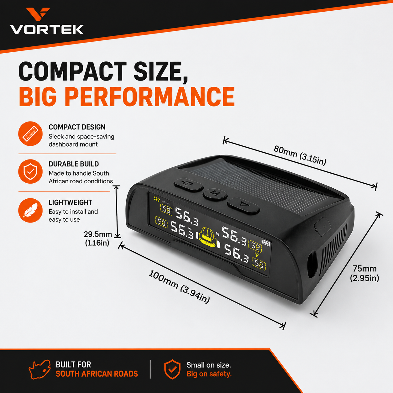Vortek Tyre Pressure Monitor