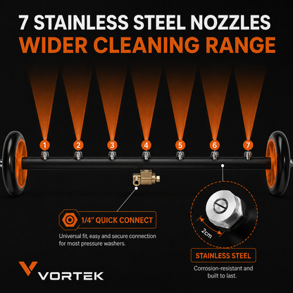 Vortek Undercarriage Pressure Washer Wand