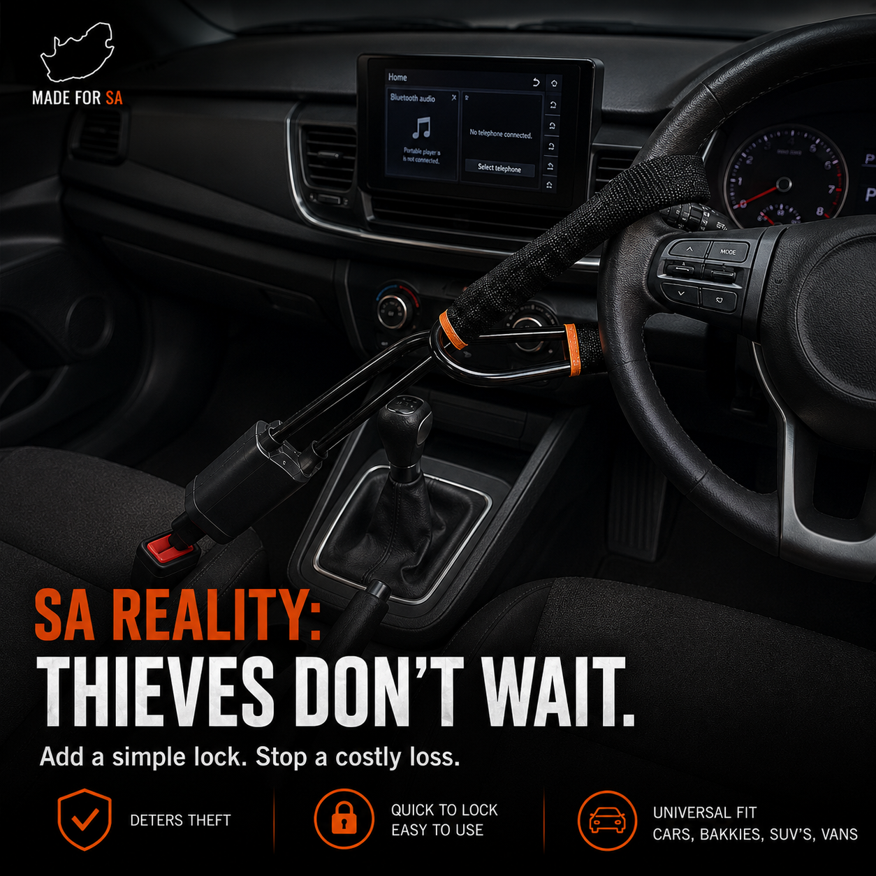 Vortek Steering Wheel Lock