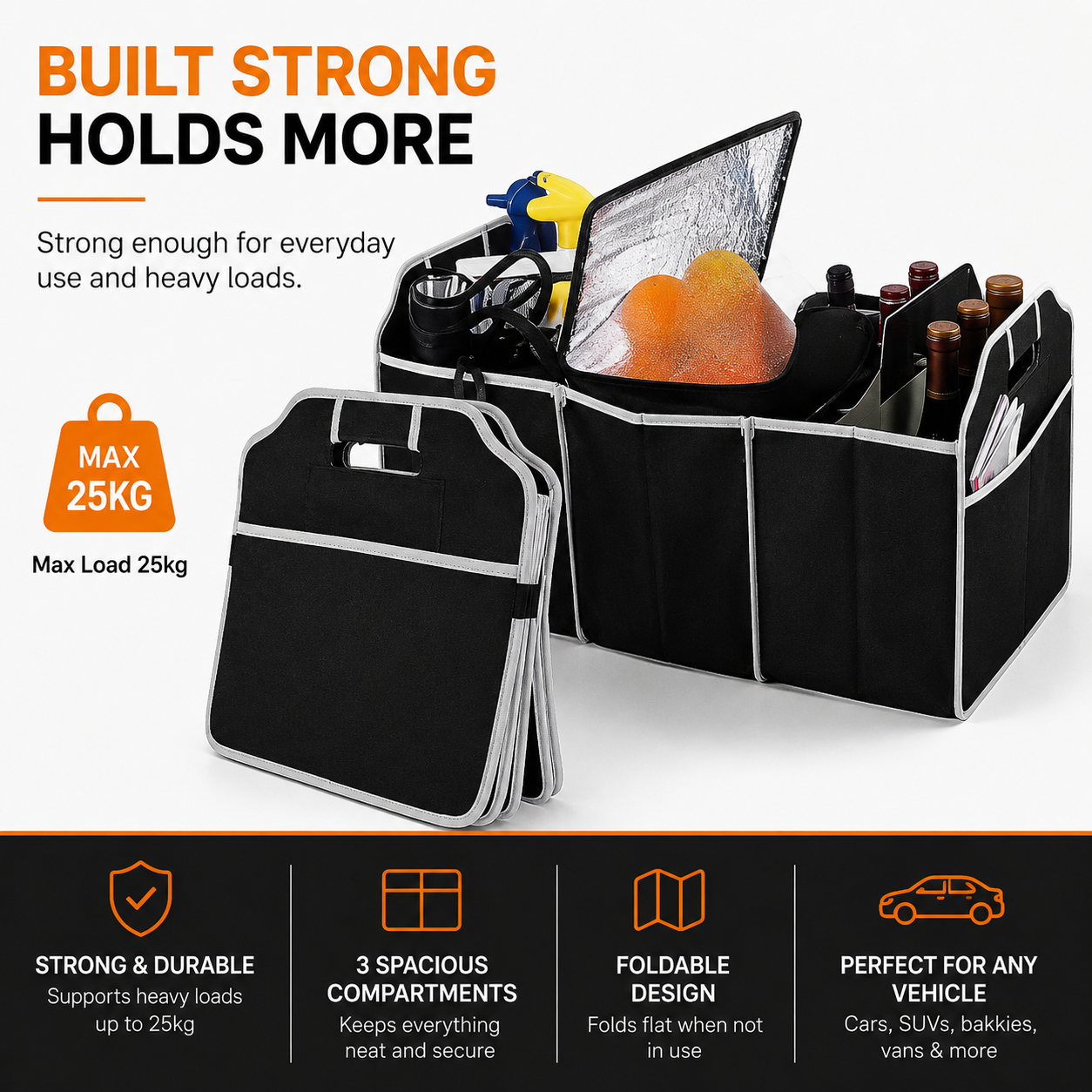 Vortek Car Boot Organiser