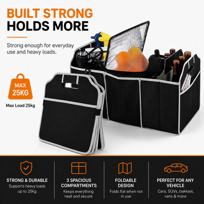 Vortek Car Boot Organiser