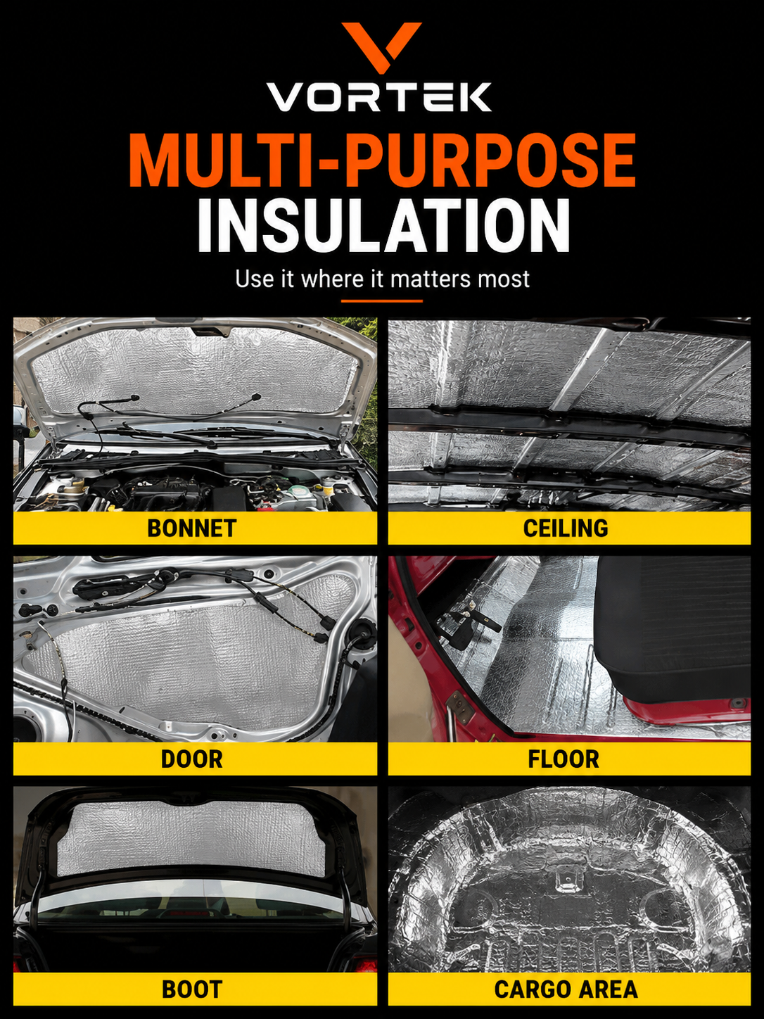 Vortek Sound Deadening Mat