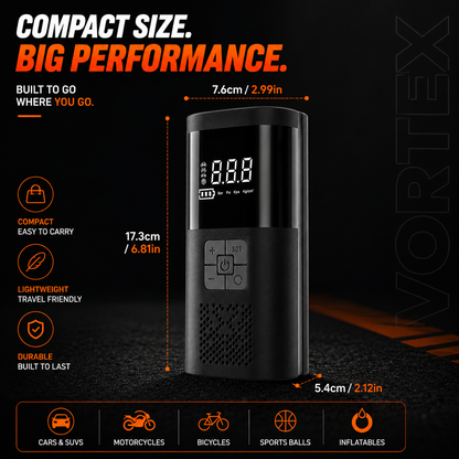 Vortek Portable Tyre Inflator