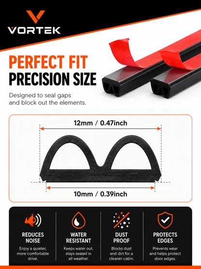 Vortek Door Weatherstrip Seal