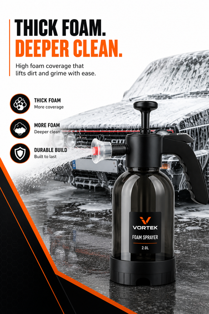 Vortek 2L Hand Pump Foam Sprayer