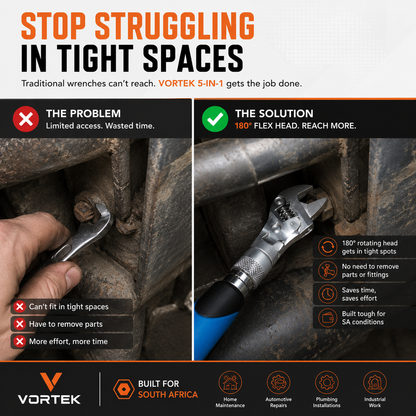 Vortek 3-in-1 Adjustable Wrench