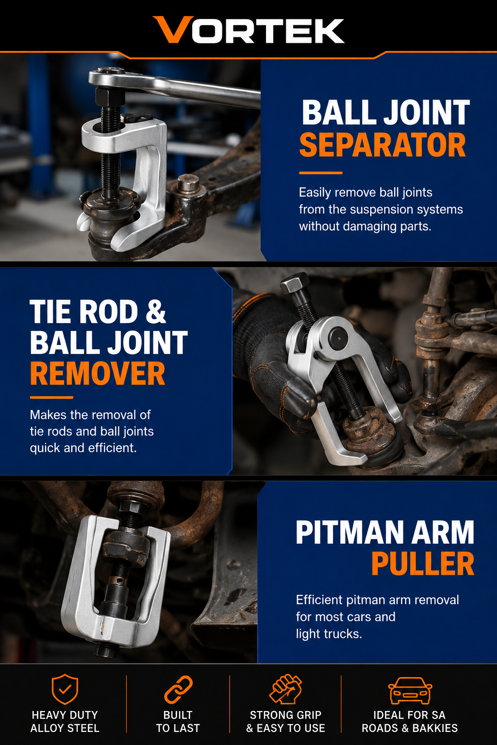 Vortek Ball Joint Separator Kit
