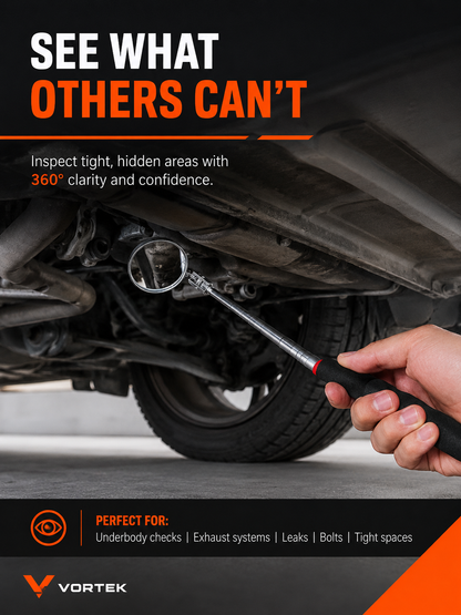 Vortek Telescoping Inspection Mirror & Magnetic Pickup Set