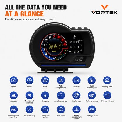 Vortek OBD2 Head-Up Display