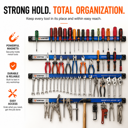 Vortek Magnetic Tool Rack