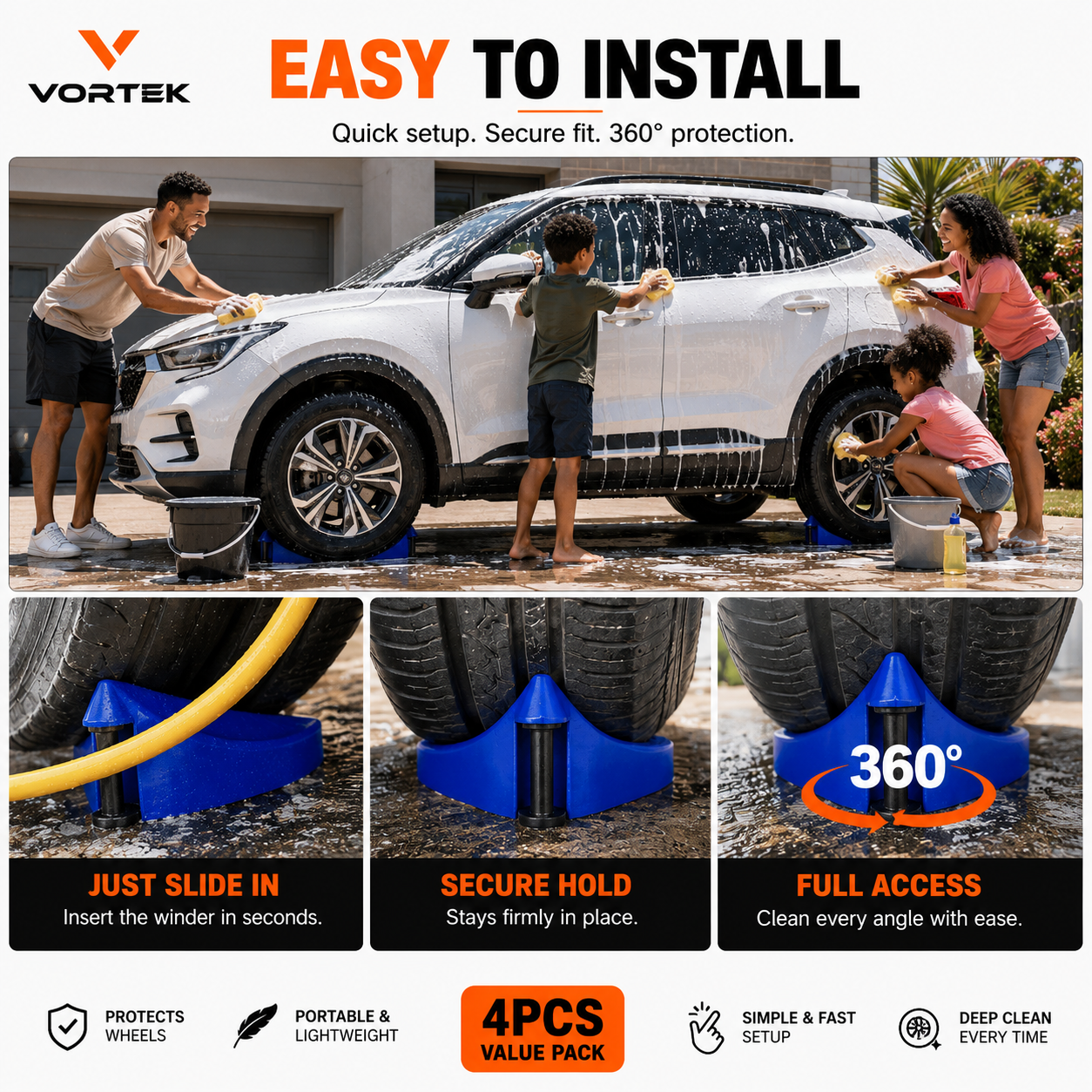 Vortek Car Wash Hose Guide