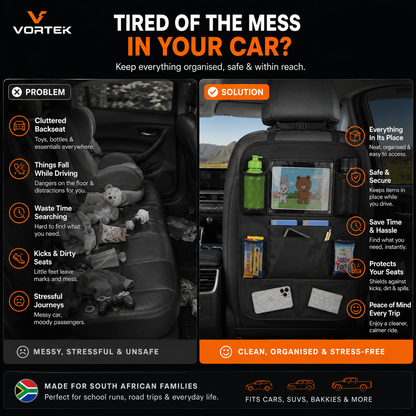 Vortek Backseat Organiser