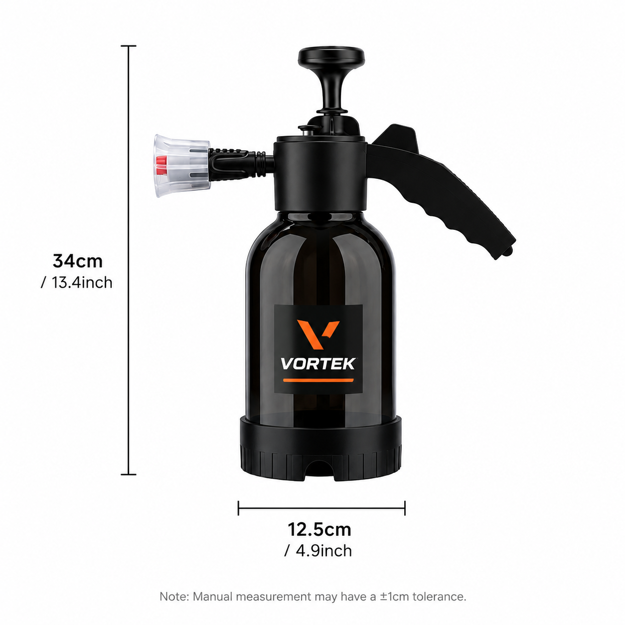 Vortek 2L Hand Pump Foam Sprayer